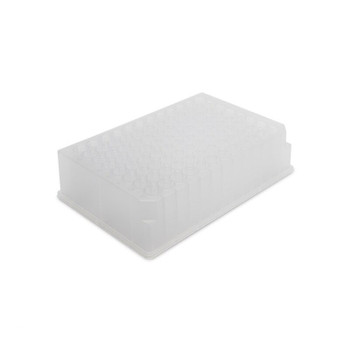 96 Well Plate, 8mm Round Base, 1300µL, PP, 5-pk