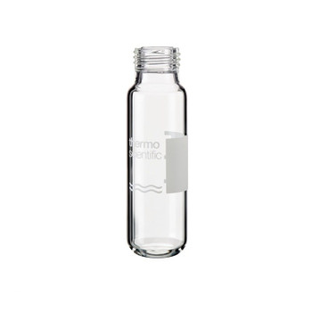 20mL Clear Screw Top Headspace Vial, Round Bottom, 1000-cs