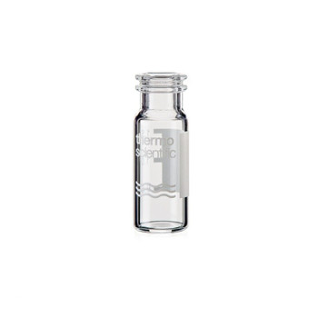 SureSTART 2 mL Clear Glass Snap Top Vials, 11 mm, 1000-cs