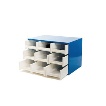 6 Drawer Mini-Storeroom, Cabinet Only, 1-ea