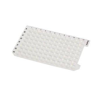 Nunc 96-Well Cap Silicone Mats, Natural/Clear, Non-Sterile, 50-pk