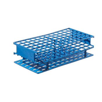 Test Tube Rack Unwire Blue, 16mm, 8-cs