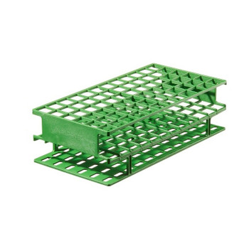 Test Tube Rack Unwire Green, 16mm, 8-cs