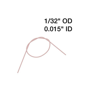 PEEK Tube Natural 1/32"OD x 0.015" ID, Length 100 Feet