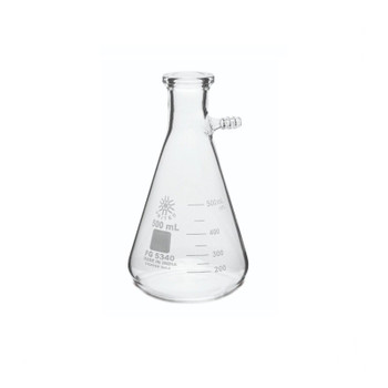 United Scientific Filtering Flask, Borosilicate Glass, Heavy Wall, 500mL, EA