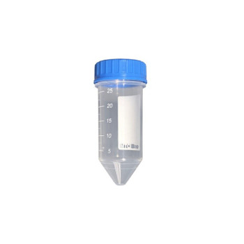 HAWK 25mL Centrifuge Tubes, Pre-Sterilized, Conical, Blue Cap, 200-pk