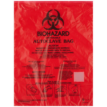 0.43 gallon Bel-Art Bench-Top Biohazard Bags, 1000-pk