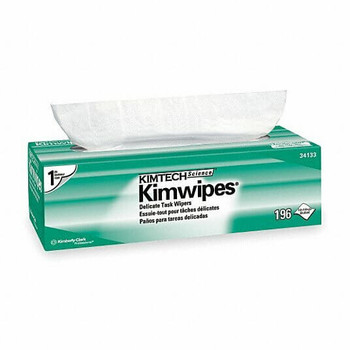Kimwipes Delicate Task Wipers, White, 11.8in x 11.8in, 2,940-Case