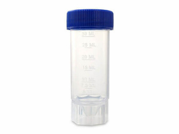 HAWK 30mL Sterile Self Standing Centrifuge Tubes with Blue Caps, 500-pk