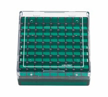 100 Place Storage Box for CF Cryogenic Vial, Polycarbonate, Non-sterile, 5-Case