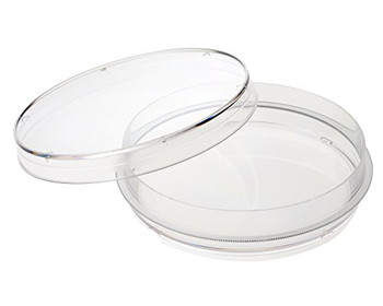 100mm x 20mm Tissue Culture Treated Dish w/Grip Ring, Sterile, 300-Case