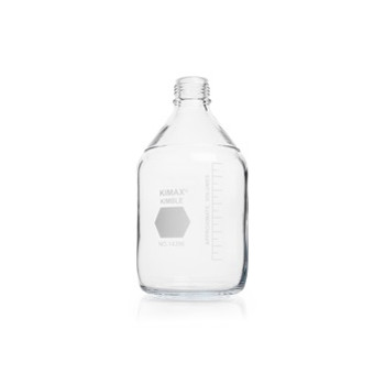 KIMBLE® GL45 Media Bottles, Without Cap, 100mL, 10-pk