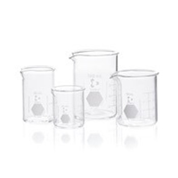 Low Form Griffin Beaker, Glass, 250mL, 48-Case