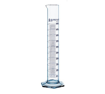 500mL Graduated Cylinders – Class A, USP, Certified, 2-pk