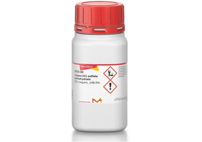 Copper(II) Sulfate Pentahydrate, ACS Reagent, ≥98.0%, 500g