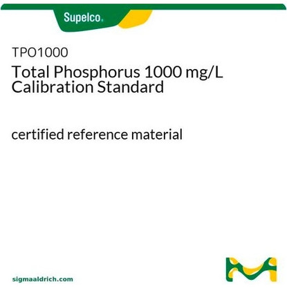 Total Phosphorus 1000 mg/L Calibration Standard, 100mL