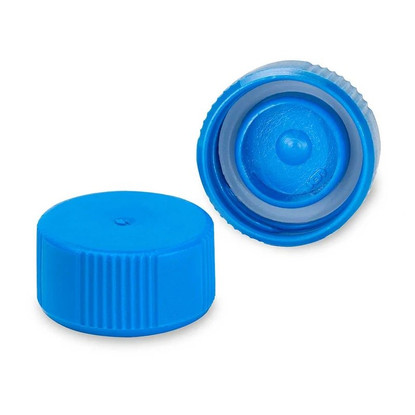 Screw Cap for Microtube, with O-Ring, Blue, 1000-pk