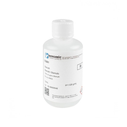 1000ppm Bismuth for ICP, 125mL