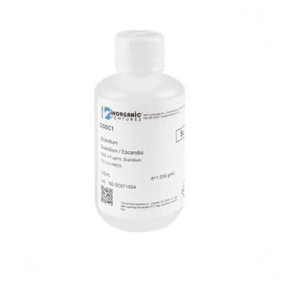 1000ppm Scandium for ICP, 125mL