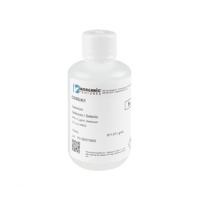 1000ppm Selenium+4 for ICP, 125mL