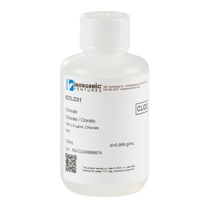 1000ppm Chlorate for IC, 125mL