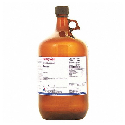 Pentane, B&J Brand for HPLC, GC, Pesticide Residue Analysis and Spectrophotometry, >99.9%, 4 x 4L