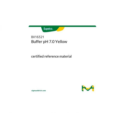 Buffer pH 7.0 Yellow, Certified Reference Material, 500mL