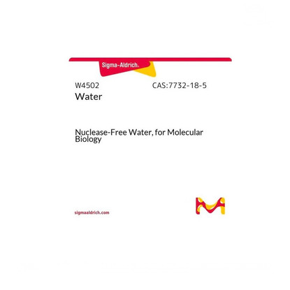 Water, Nuclease-Free, for Molecular Biology, 6 x 1L