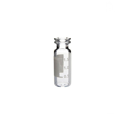 2mL Snap-it Vial, Clear, 12x32mm, I-D Patch, 100-pk