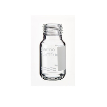 10mL Headspace Vial, 18mm Screw Top, Clear, Round Bottom, 100-pk