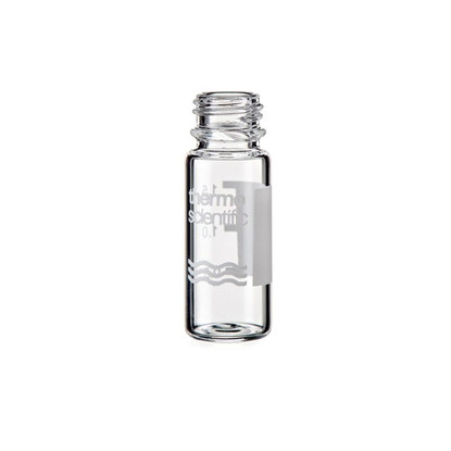 SureSTART 2 mL Clear Glass Screw Top Vials, 9mm, 5000-cs