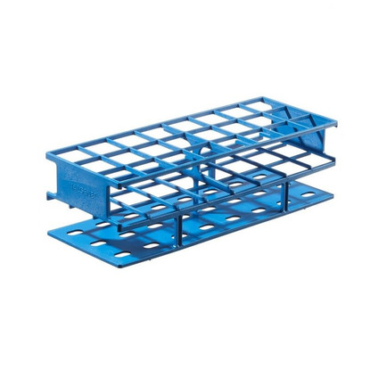 Test Tube Rack Unwire Blue, 30mm, 8-cs