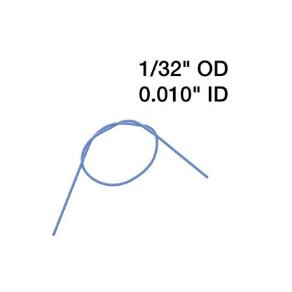 PEEK Tube Blue 1/32"OD x 0.01" ID, Length 5 Feet