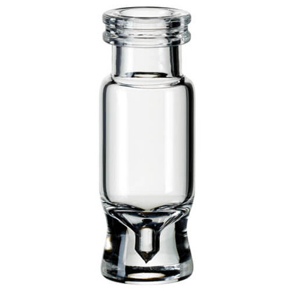Ibis Scientific 9mm Clear Crimp/Snap Top Total Recovery Vial, 100-pk