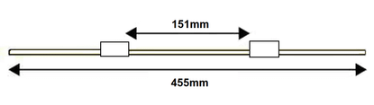 Standard PVC Tubing, 2-Stop White/White 1.02 mm, 12-pk