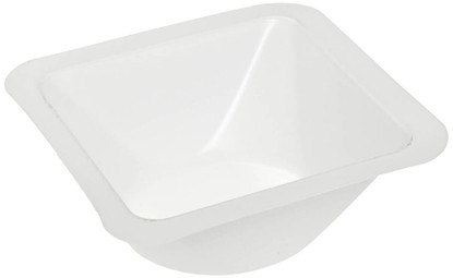 HAWK Square Weigh Boats, Small, White, Anti-Static, 500-pk