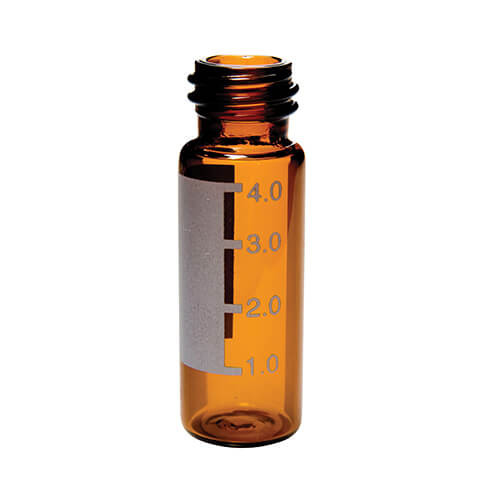 Thermo™ 4mL Amber Screw Top Vial w/ I-D | Ibis Scientific
