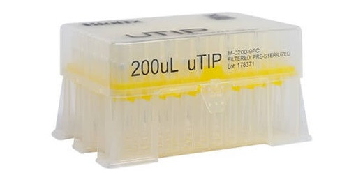 200 μL Filtered Tip, Biotix® (uTIP) Low Retention Pipette Tips - Pre-Sterile, 960-pk (4,800 Case)