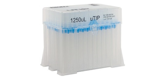 1250 μL Filtered Tip, Biotix® (uTIP) Low Retention Pipette Tips - Pre-Sterile, 960-pk (3,840 Case)