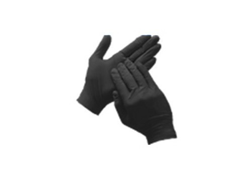 SkinTX Soft Black Nitrile Exam, 5mil, Powder Free Gloves, Medium, 1000-Case (10 x 100-pk)