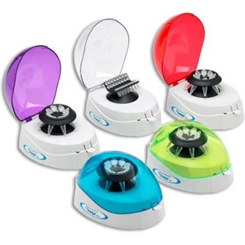 MyFuge™ Mini Centrifuge, clear lid, with 2 rotors, 100-240V  (US plug)