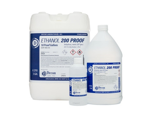 Ethanol, Reagent, 200 proof (>99.9%), Pure, Tax Paid, 1 Gallon