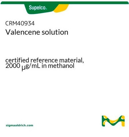 Valencene solution, CRM 2000 µg/mL in methanol 1mL