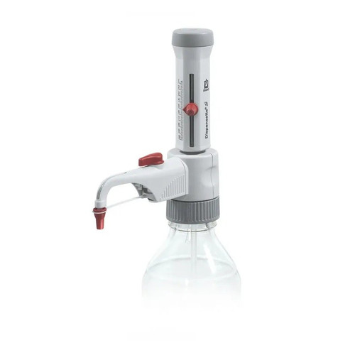 Dispensette S Bottletop Dispenser, Analog Adjustable, with Recirculation Valve, 1-10mL