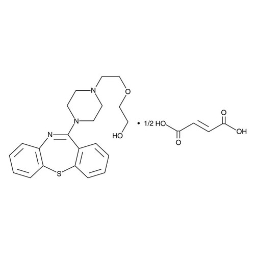 Quetiapine (hemifumarate) (CRM), 1mg
