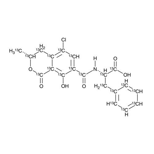 Ochratoxin A-13C20 internal standard in acetonitrile 1.2mL