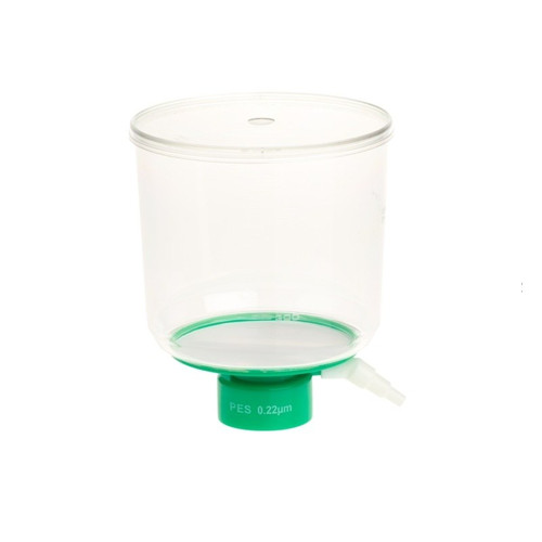 1000mL Bottle Top Filter, 0.22µm PES Filter, 90mm Diameter, Sterile, 24-cs