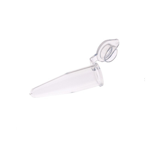 PCR Tube, 0.2mL, Optically Clear Flat Cap, Clear, 1000-pk