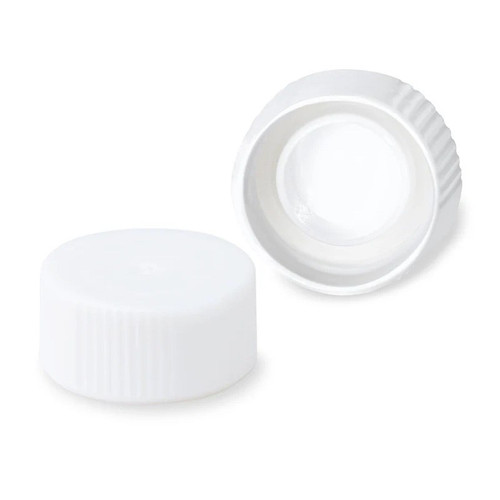 Screw Cap for Microtube, with O-Ring, White, 1000-pk