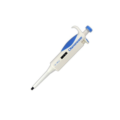 Globe Pipette, Diamond PRO, Adjustable Volume, 0.5 - 10µL, Red